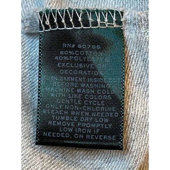 Womens Ralph Lauren Green tag long sleeve gray shirt top Soft size small - Picture 7 of 8